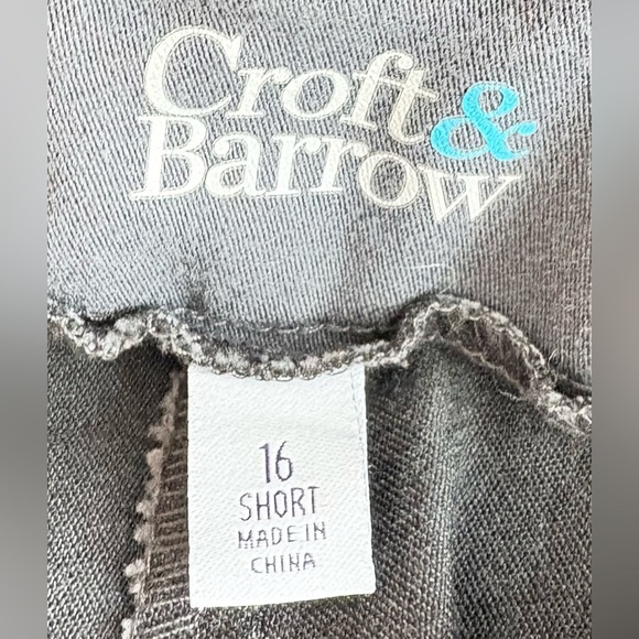 Croft&Barrow Dress Pants Size 16 Short - Picture 3 of 3